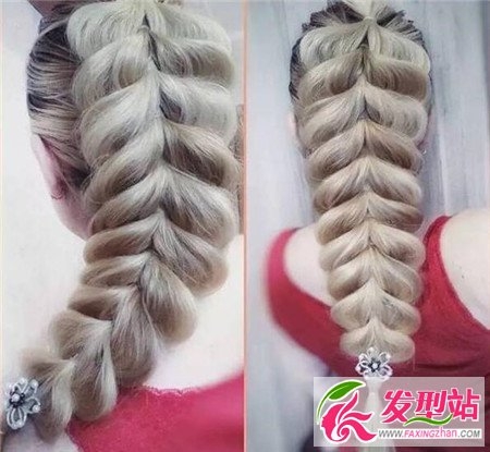 最美的拉花编发 你值得拥有