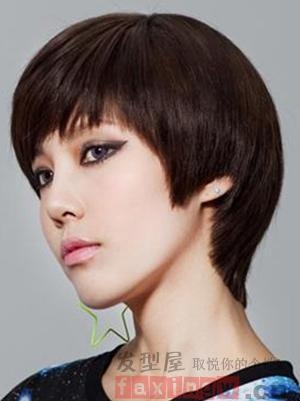 适合大脸女生的沙宣发型图片 干练甜美时尚发型