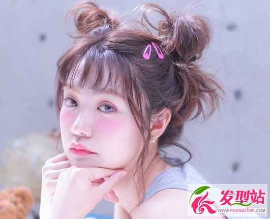 最会卖萌的刘海 日系眉上短刘海正流行
