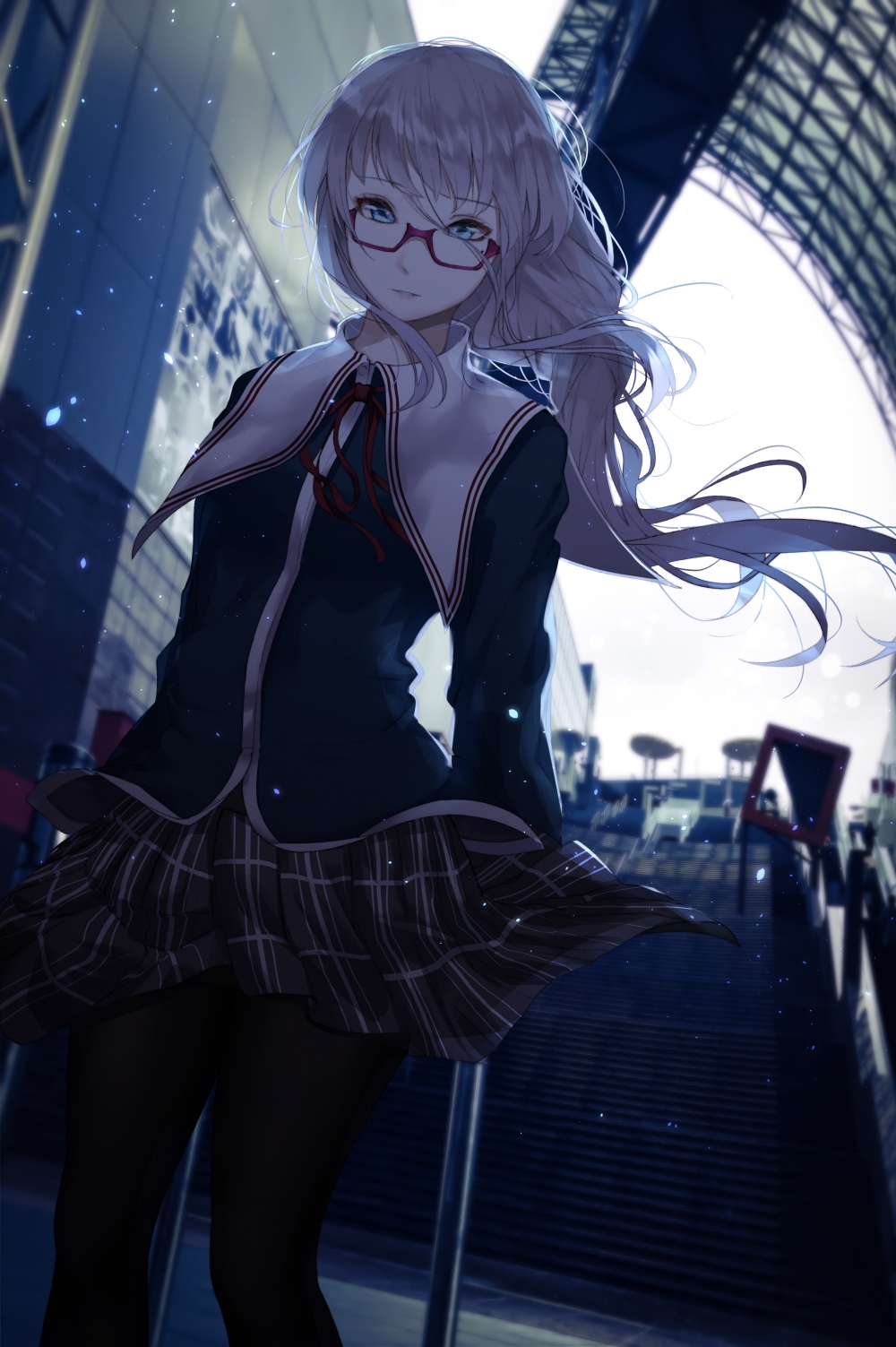 制服诱惑2892x4348高清动漫图片壁纸1.2MB
