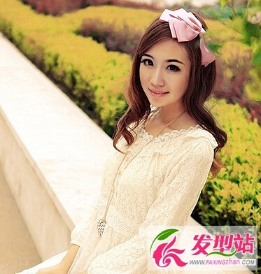 韩式淑女长发发型　温婉柔美显气质