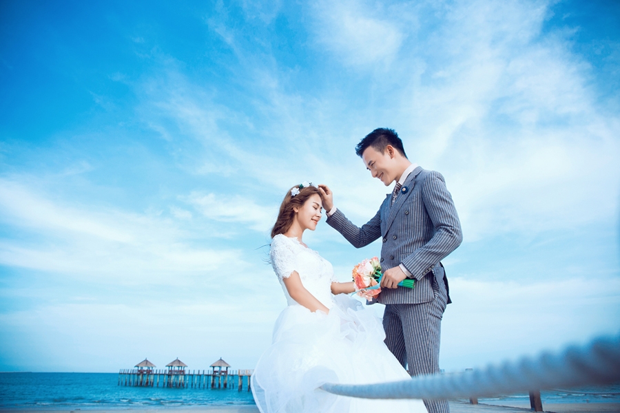 白金海岸 婚纱照