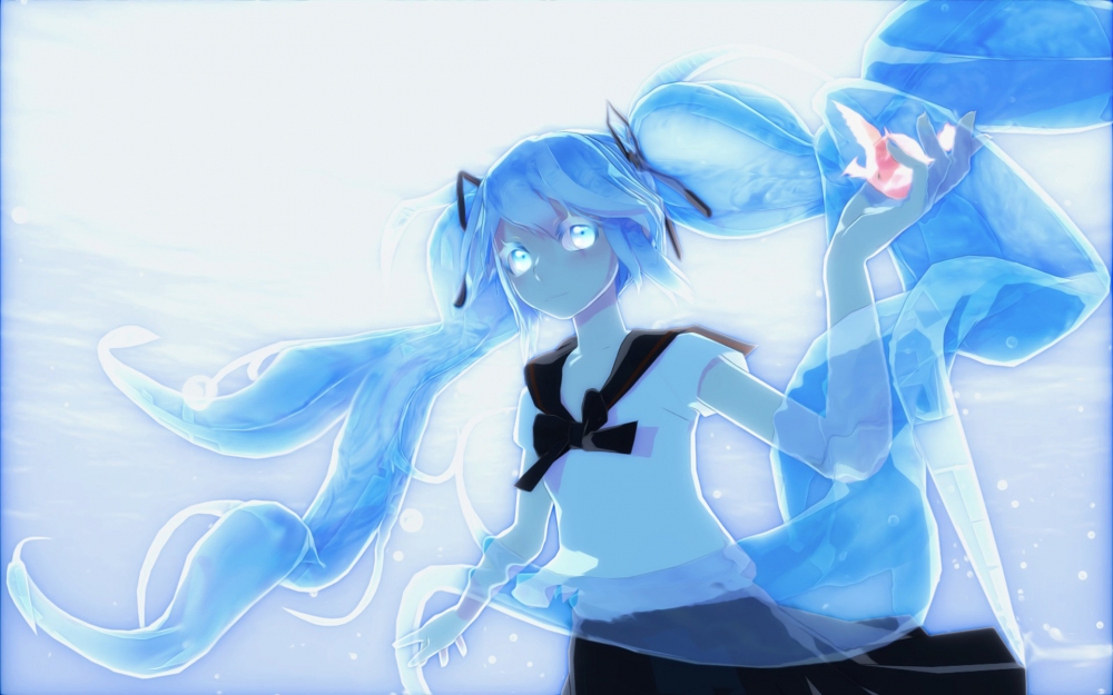 初音未来镜音双子动漫高清桌面壁纸