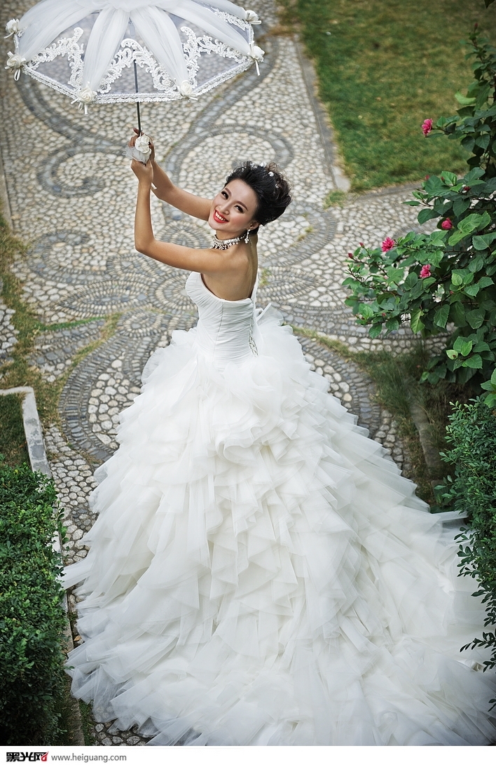 White wedding 婚纱照