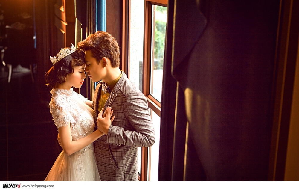 流光溢彩 婚纱照