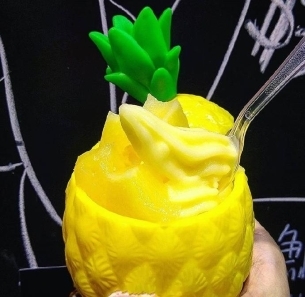 菠萝雪糕杯
