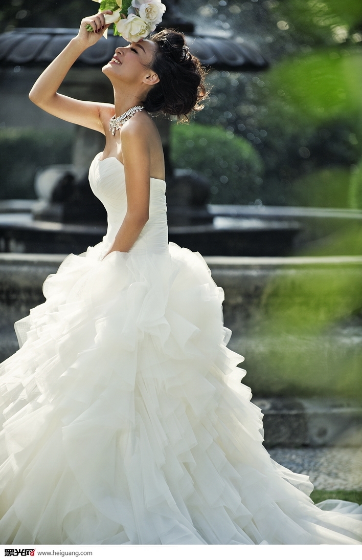 White wedding 婚纱照