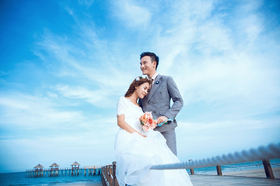 白金海岸 婚纱照