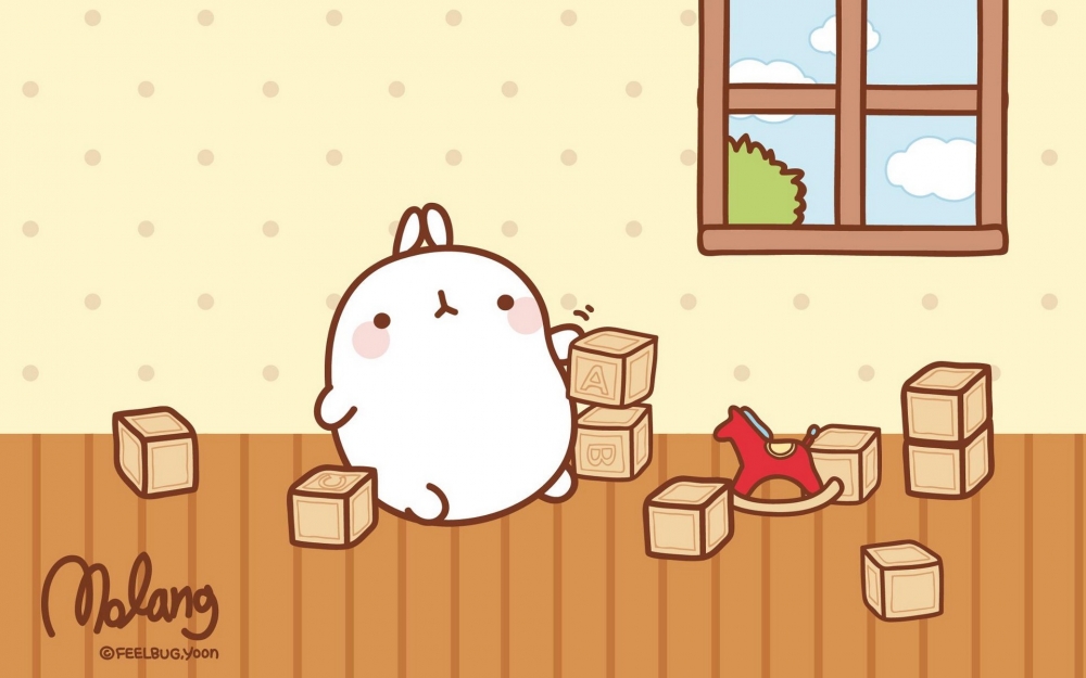 MOLANG 韩国远道而来的可爱的兔子