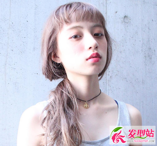 最会卖萌的刘海 日系眉上短刘海正流行