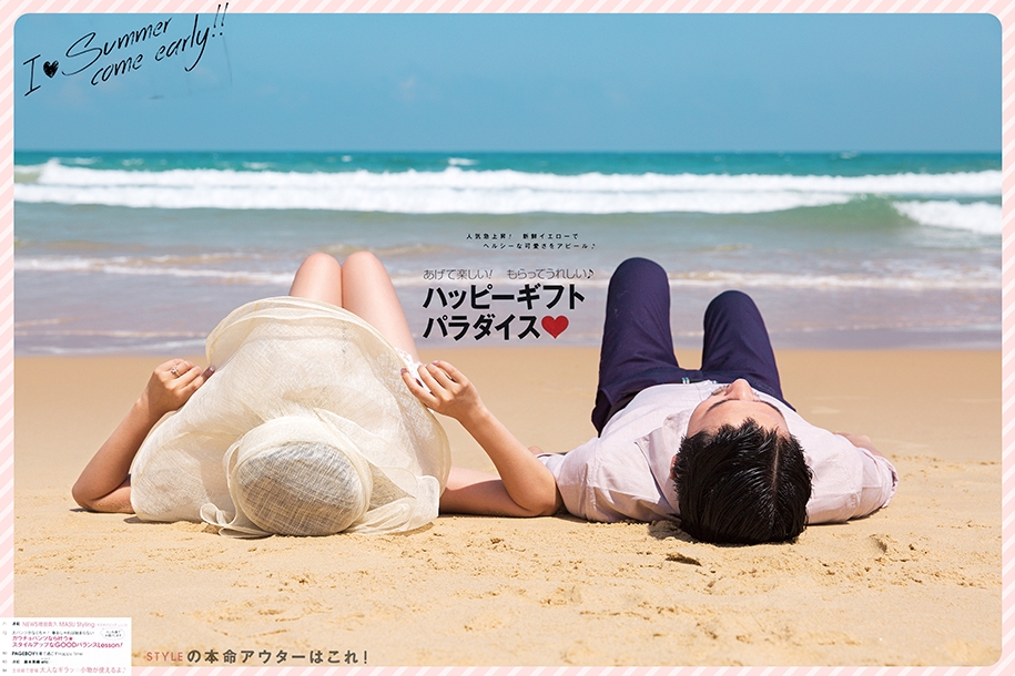 夏日海滩 婚纱照