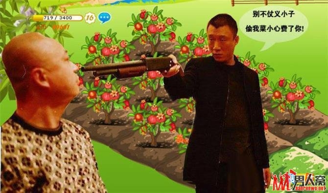 疯狂的偷菜人生，爆笑【组图】