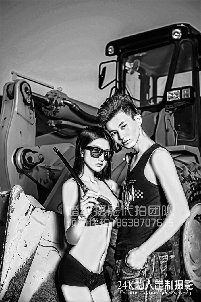 沙漠情人 婚纱照