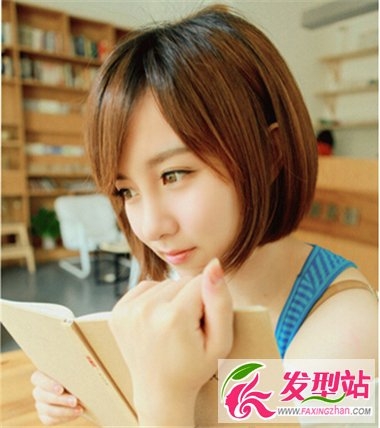 校园女生可爱短发发型 打造时尚清新校园美女
