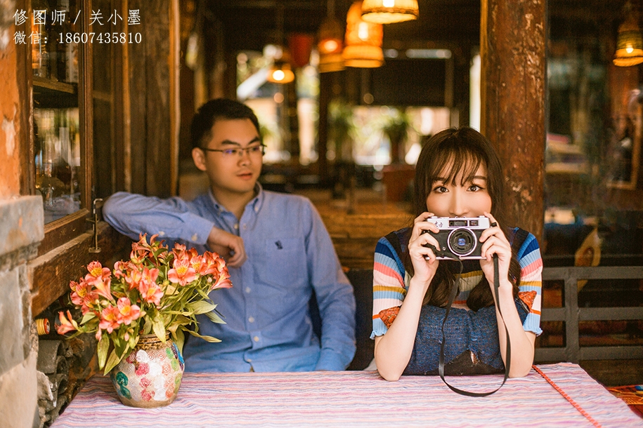 咖啡馆的故事 婚纱照