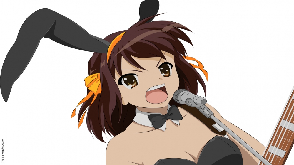 动漫少女凉宫春日高清壁纸