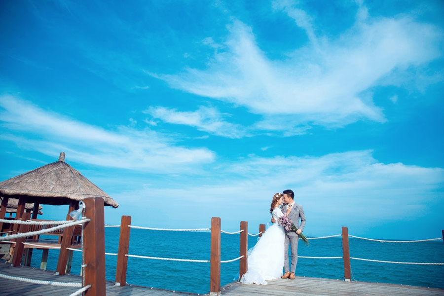 白金海岸 婚纱照