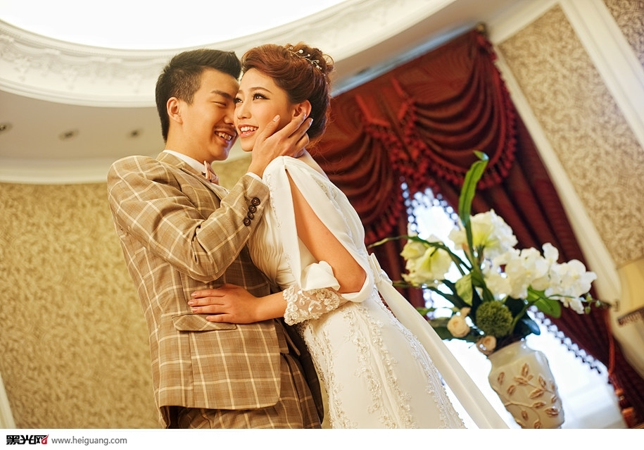 香榭丽小情歌 婚纱照
