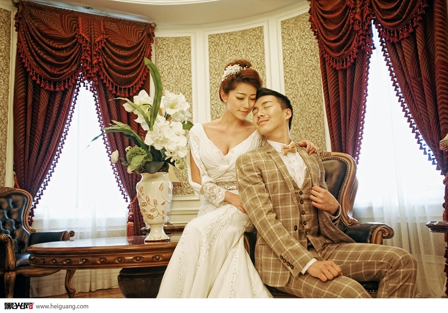 香榭丽小情歌 婚纱照