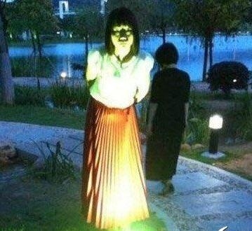 姑娘你这样会吓死人的