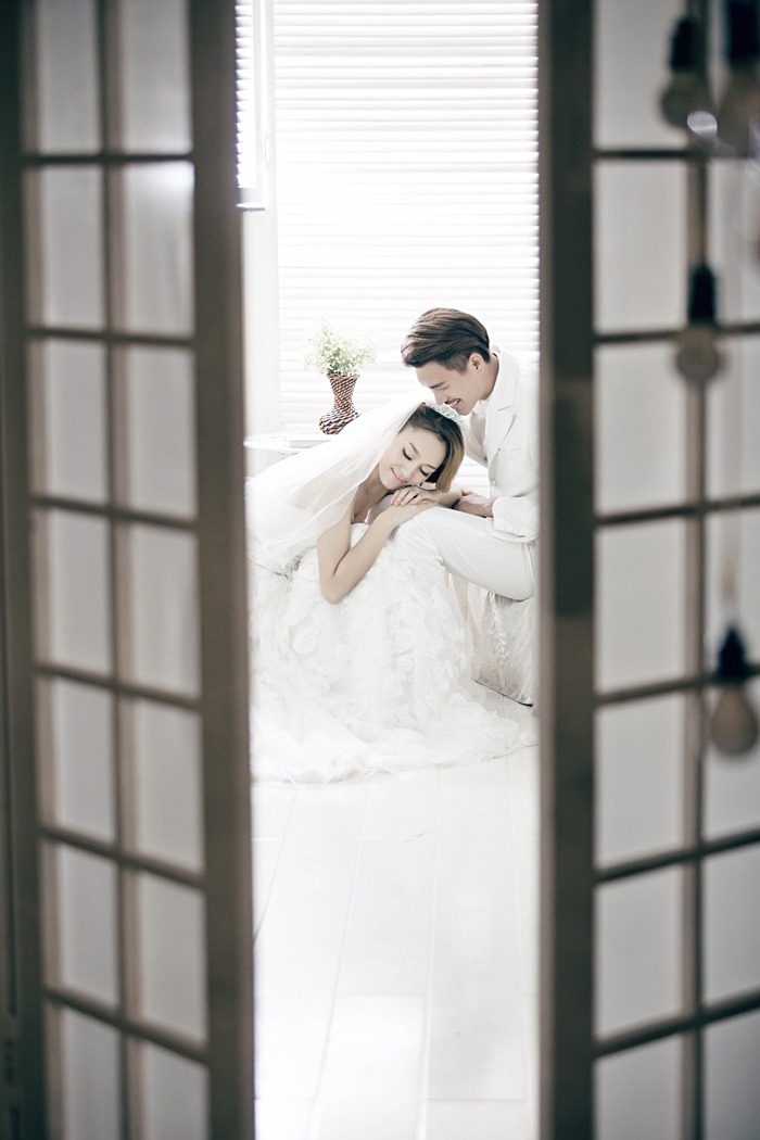 玻璃屋 婚纱照