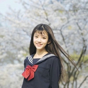 所有巧合， 都是命中注定  小清新甜美女生头像