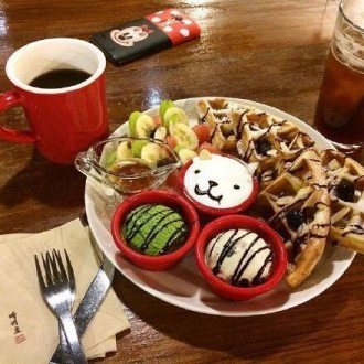 兔子雪糕华夫饼系列