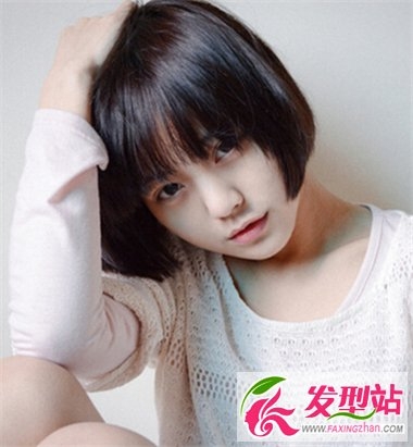 中短发女生流行什么发型 简单发型打造甜美氧气美女