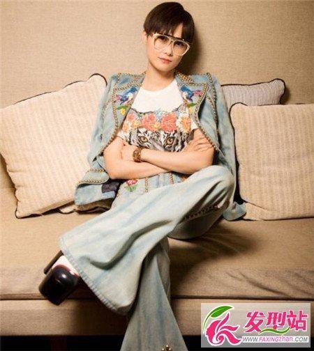 禁欲系“王子风”短发发型