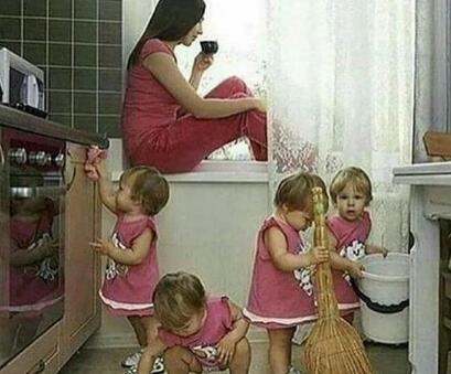 国外妈妈搞笑图片