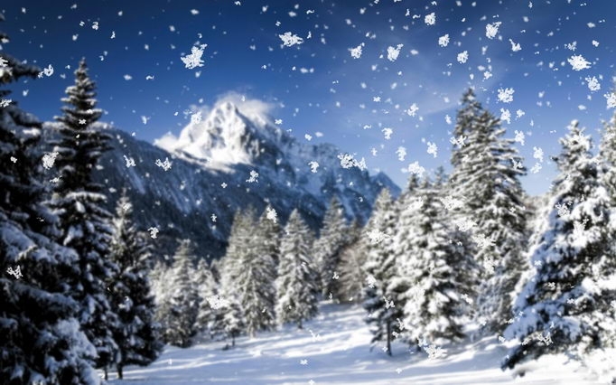 大自然完美高清雪景壁纸