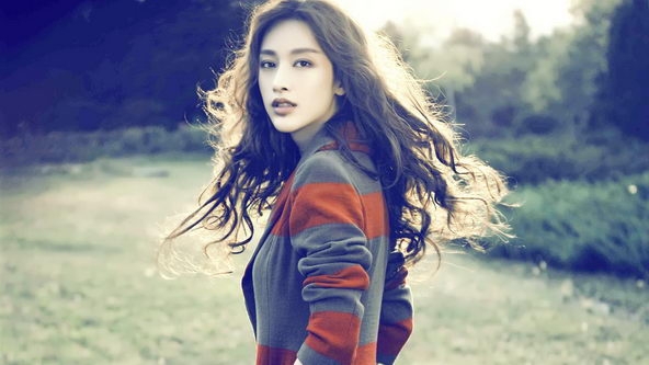 气质美女明星张俪写真壁纸