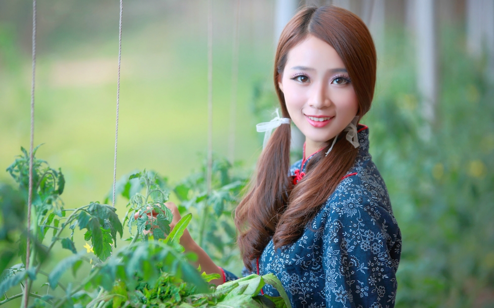 清纯少女江雪雁摄影写真高清壁纸图片 第一辑