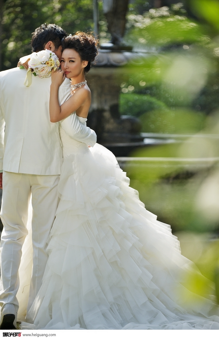White wedding 婚纱照