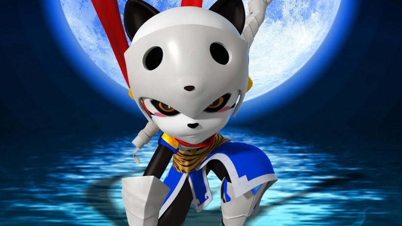 《太空熊猫英雄归来》动画电影桌面壁纸
