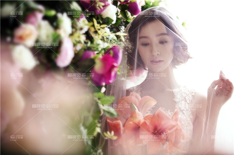 盛放季节 婚纱照