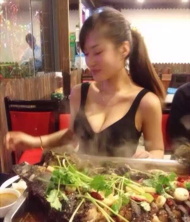 还没吃就看饱了