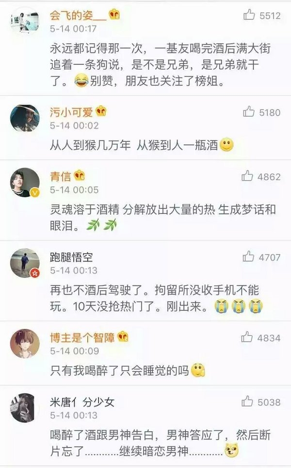 喝醉酒，是一种什么样的体验