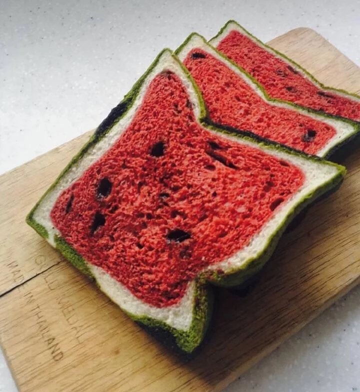 行星饭；超诱惑的西瓜面包