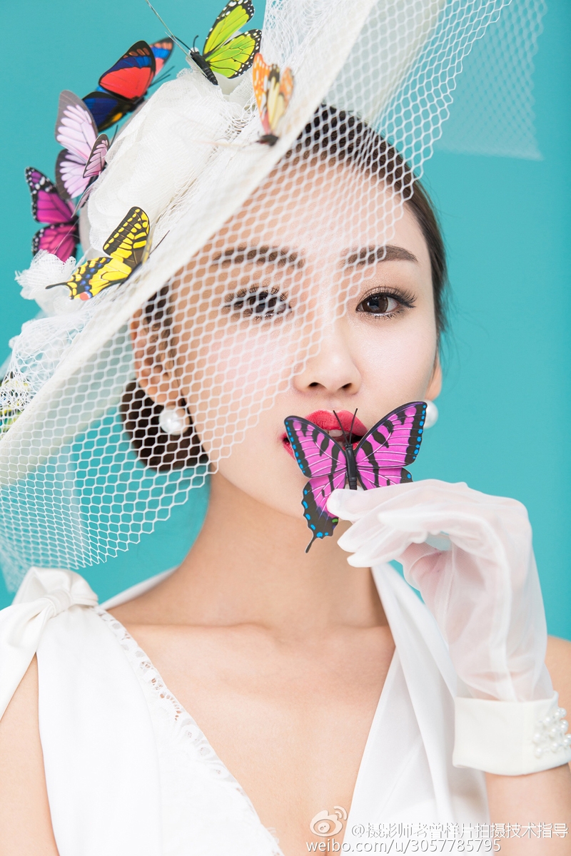 蝶之恋 婚纱照