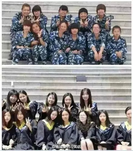 说大学就是一家整容院 我信了