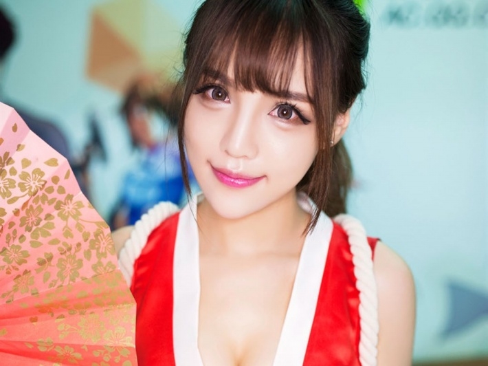 清新性感美女Chinajoy高清壁纸