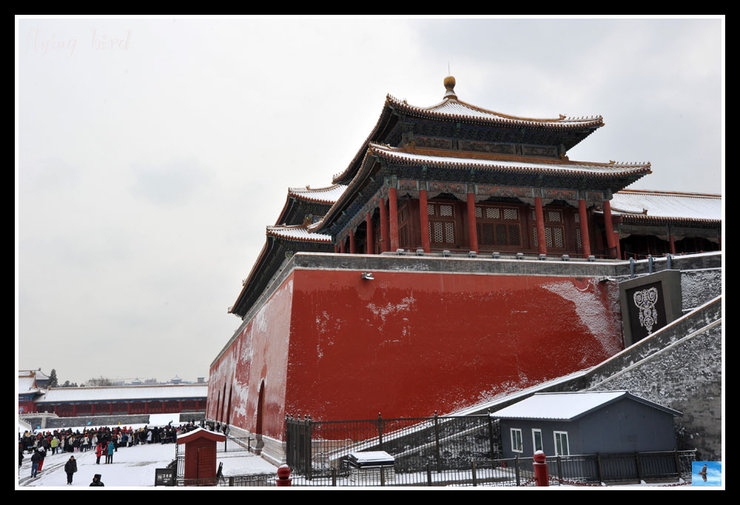 白雪又飘故宫里