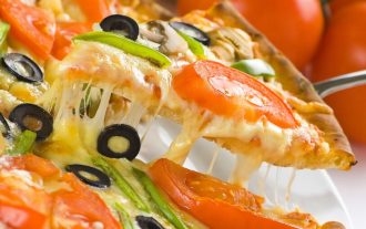 芝士Pizza美食