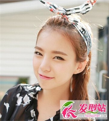 2015女生简单发型图片 既修颜又显甜美气质