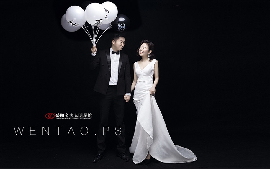 爱情气球 婚纱照