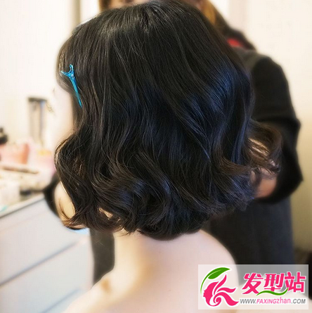 时尚波波头短发发型 韩范流行女生短发图片