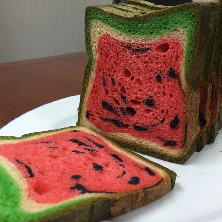 行星饭；超诱惑的西瓜面包