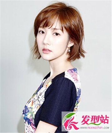 女生清新的韩式短发发型 减龄修颜最亮丽