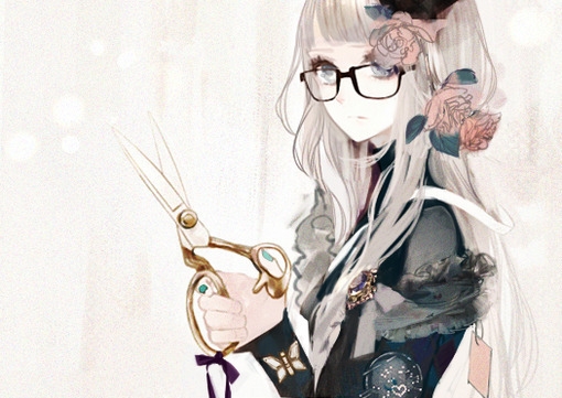 童话般的个性女子。